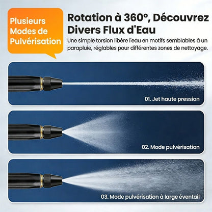 🎁50 % de réduction — Dernier jour丨Billhol® 🏆Pistolet à eau haute pression pour lavage de voiture à domicile, indispensable pour arroser les plantes et les légumes, ainsi que pour laver la voiture.👍💦