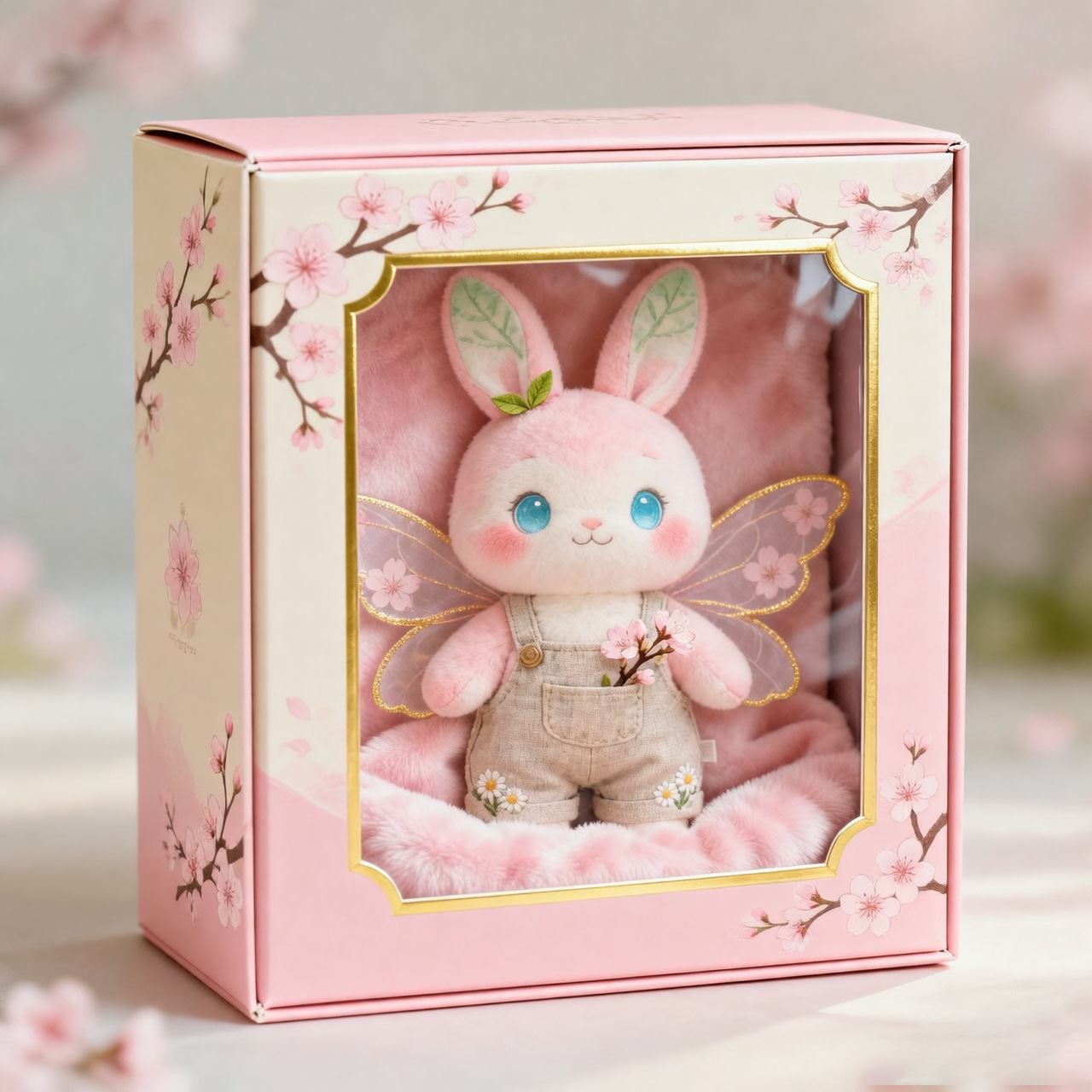 Spring Bunny Fairy Doll – A Whimsical Springtime Delight