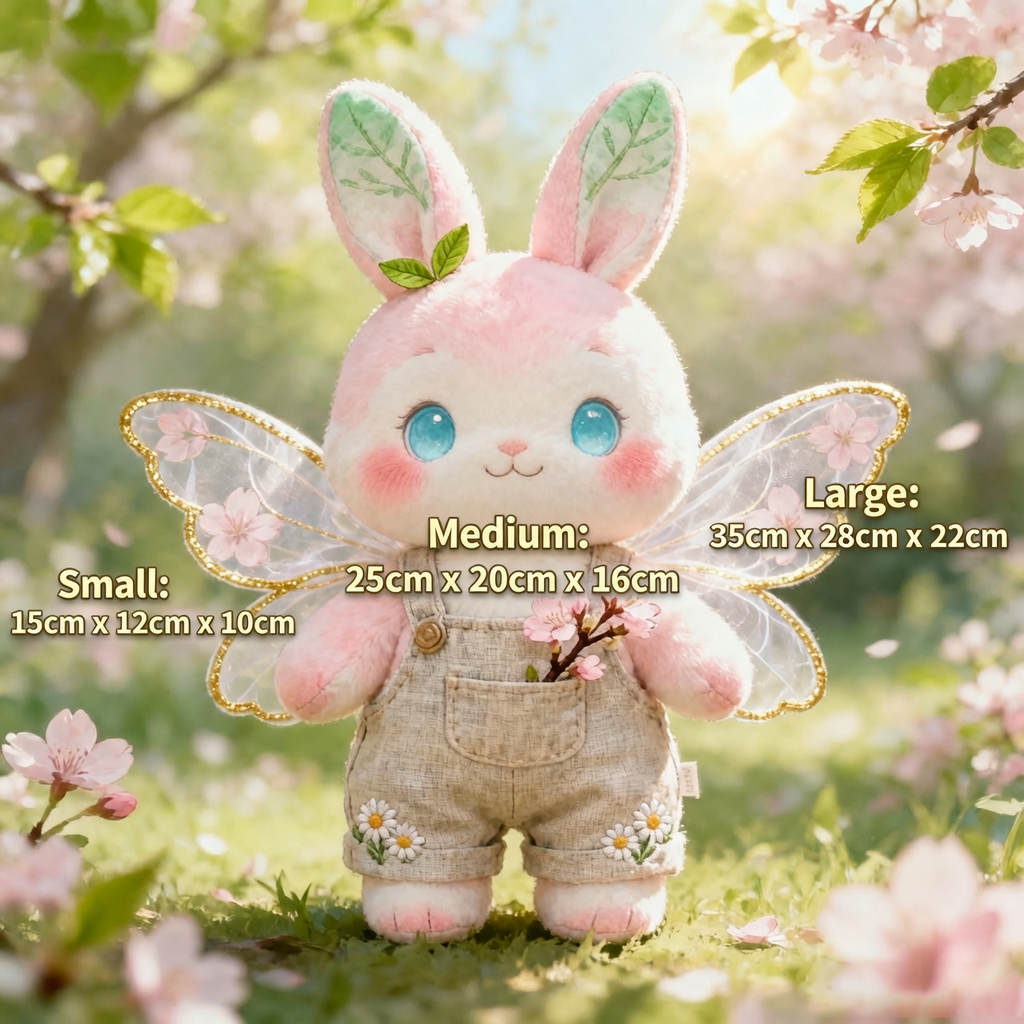 Spring Bunny Fairy Doll – A Whimsical Springtime Delight