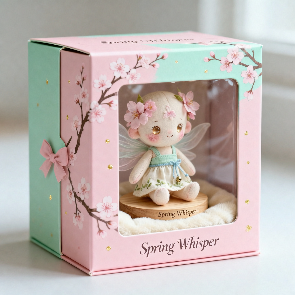 Spring Whisper Fairy Doll – A Gentle Touch of Spring Magic