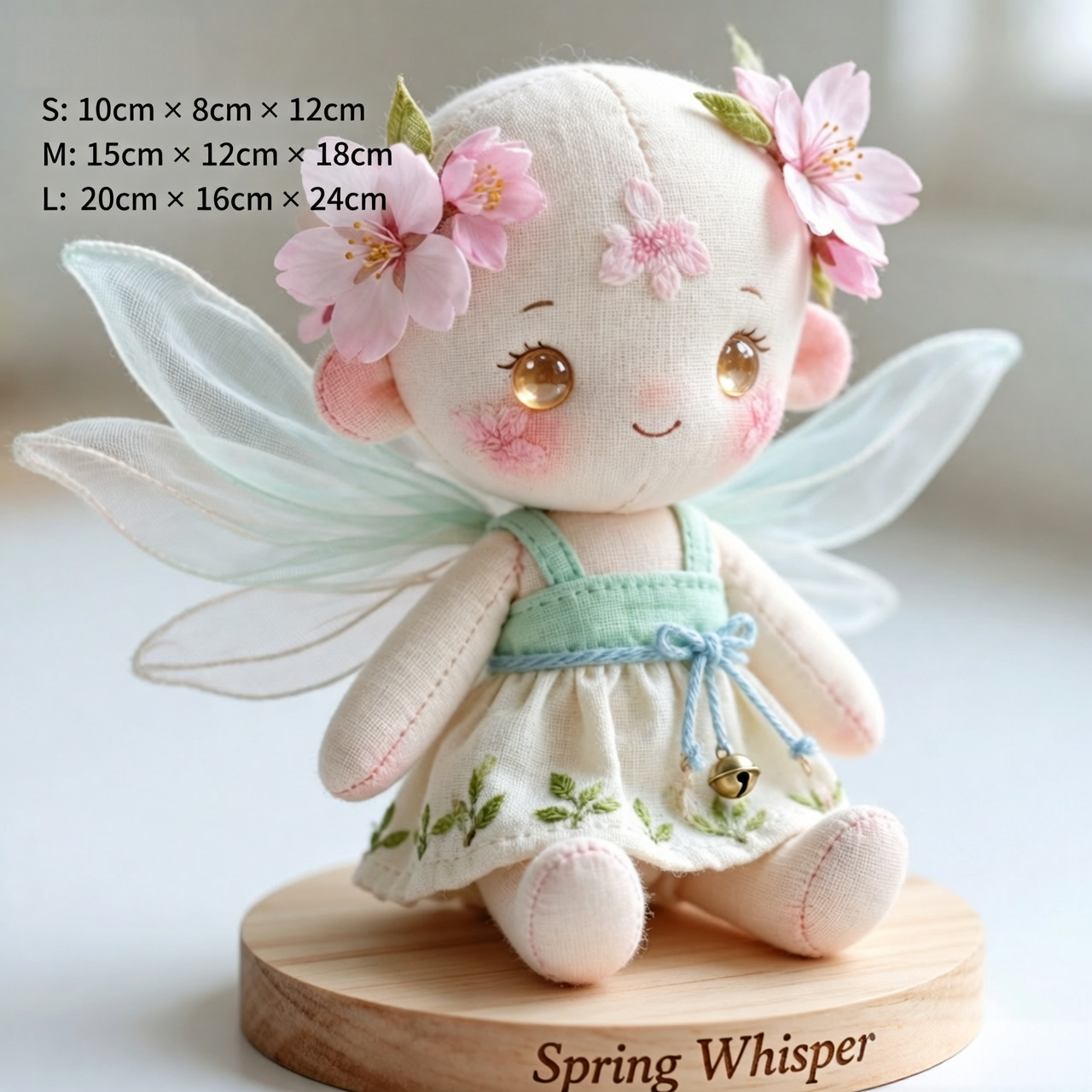 Spring Whisper Fairy Doll – A Gentle Touch of Spring Magic