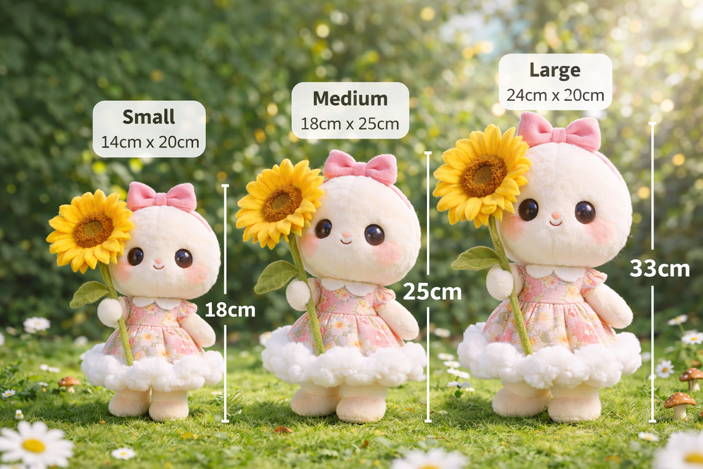 Sunflower Plush Doll